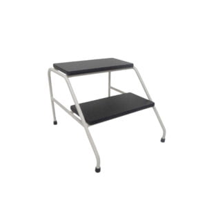 Escalera de 1 y 2 peldaños