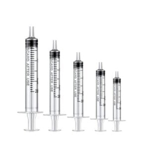 Jeringa hipodérmica con aguja