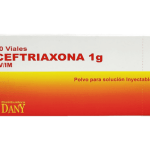 CEFTRIAXONA 1G IM/IV X 10 AMP