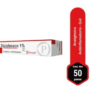 DICLOFENACO 1% PORTUGAL GEL – TUBO 50 G