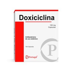 DOXICICLINA 100MG CÁPSULAS X 100 UNIDADES