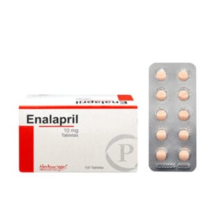 ENALAPRIL 10 MG TABLETAS X 100 UNI