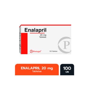 ENALAPRIL 20 MG – PORTUGAL – CAJA POR 100 TABLETAS