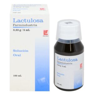LACTULOSA 3.3 G / 5 ML — FRASCO POR 100 ML. FARMINDUSTRIA