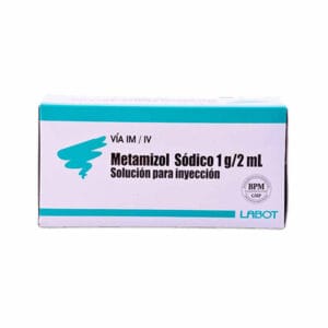 METAMIZOL SÓDICO 1G/2ML SOLUCIÓN INYECTABLE