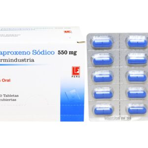 NAPROXENO SÓDICO 550 MG TABLETA