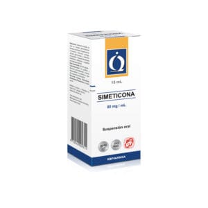 SIMETICONA 80 MG/ML SUSPENSIÓN ORAL