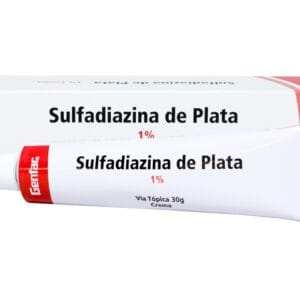 SULFADIAZINA DE PLATA 1% CREMA