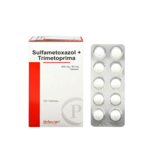 SULFAMETOXAZOL + TRIMETOPRIMA 400MG – 80MG  TABLETAS