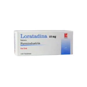 LORATADINA 10MG TABLETA X 100